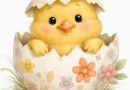 Kurczaczki wielkanocne
