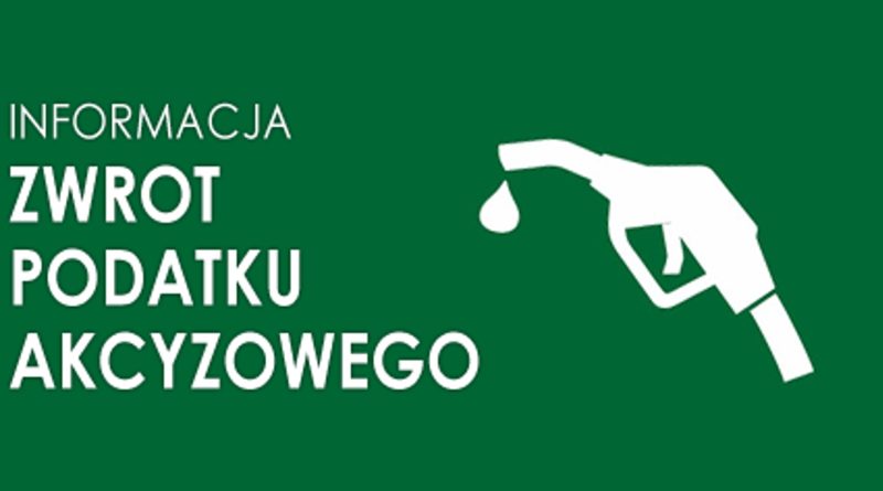 Uwaga Rolnicy – ważna informacja dotycząca zwrotu podatku akcyzowego