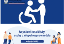 „Asystent osobisty osoby z niepełnosprawnością” – edycja 2027